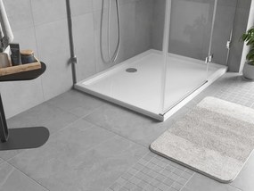 Mexen Flow brodzik prostokątny slim 100 x 80 cm, biały połysk - 46R108010