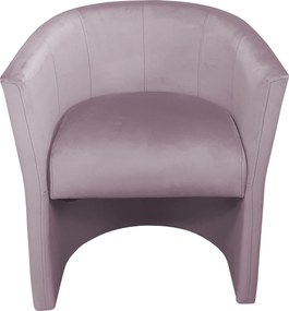 Fotel CLUB tkanina Welur elegancki fotel tapicerowany do salonu i gabinetu : Kolor tkaniny - VELVET - MG55