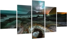 Obraz - Scena nocna (125x70 cm)