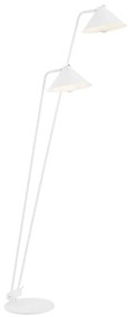 Argon 7074 - Lampa stojąca GABIAN 2xE27/15W/230V biała