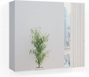 Szafka z lustrem w łazience biały 67x18x59.2 kate