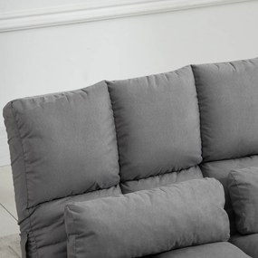 HOMCOM krzesło podłogowe 2 w 1