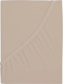 4Home prześcieradło jersey Ideal kawowy, 100 x 200 cm