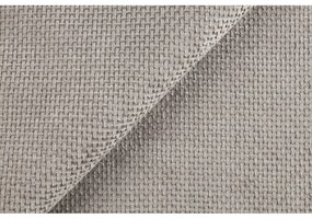 Jasnobrązowa sofa z tkaniny szenilowej 140 cm Freya – Ropez
