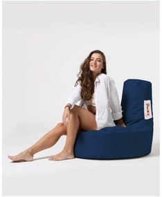 Ciemnoniebieski worek do siedzenia Lina – Floriane Garden