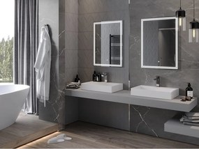 Mexen Taco lustro łazienkowe podświetlane 60 x 80 cm, LED 6000K, antypara - 9805-060-080-611-00
