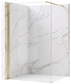 Kabina prysznicowa Walk-In Rea Flexi Transparent / Gold 70