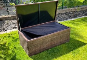 Skrzynia ogrodowa Fairy – elegancka i funkcjonalna skrzynia z technorattanu na taras, balkon i ogród