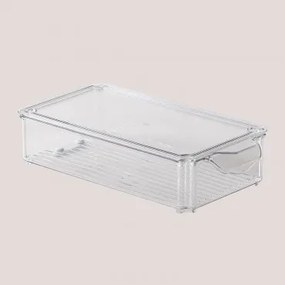 Organizer Lodówki Z Polietylenu Ixetes ↑6 Cm & Jasna - Sklum