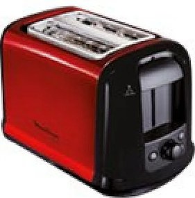 Toster Moulinex Subito 2 kromki czarno-czerwony (LT261D)