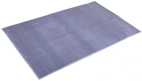 Dywan pluszowy Catwalk srebrny 60 cm x 100 cm