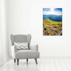 Fotoobraz szklany na ścianę do salonu Tatry