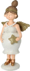 Figurka Angel Star 30 cm gold