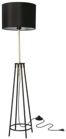 Czarno złota lampa podłogowa - K210-Mikel