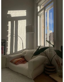 Rozkładany fotel z lnianym obiciem Karup Design Hippo Linen