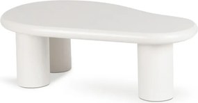 Stolik Kawowy EDME 128 cm Biały Nowoczesny