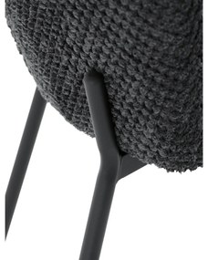 Zestaw krzeseł do jadalni Bouclé CT-W1077 GREY2, 4szt.