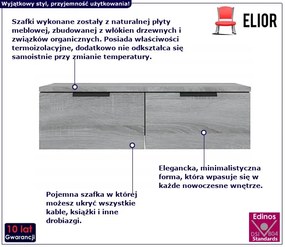 Dwie szafki wiszące szary dąb sonoma Baden 4X