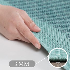 Dywan uniwersalny Giza niebieski 280 cm x 370 cm