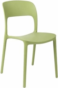 Limonkowe minimalistyczne krzesło B3-Z15