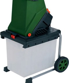 Rozdrabniacz do gałęzi CHIP z pojemnikiem 50 l, 3100W czarno/zielony Gardebruk