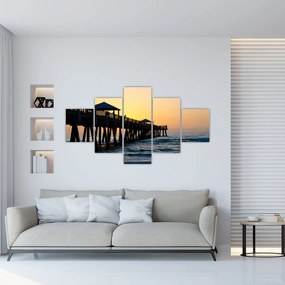 Obraz na plaży (125x70 cm)