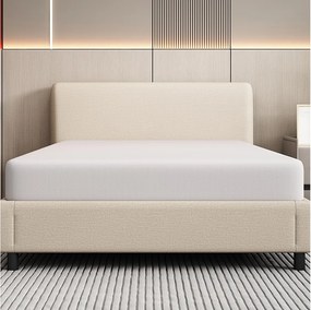 Materac 90x200 cm pianka gr. 16 cm - twardość H3 - certyfikat Oeko-Tex - Biały