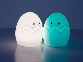 LED dziecięca lampka nocna GEPI 12,5 cm, biała