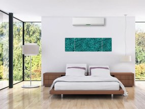 Obraz liści (170x50 cm)