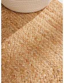 Dwustronny chodnik z juty tkany ręcznie w naturalnym kolorze 80x200 cm Sharmila Natural Brown – Hanse Home