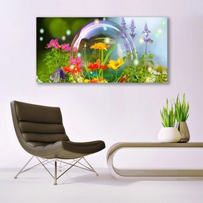 Obraz drukowany na płótnie Pastelowy Ogród Botaniczny