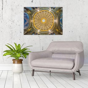 Obraz sufitu kościoła w Sienie (70x50 cm)