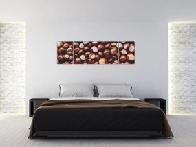 Obraz - Dojrzałe kasztany (170x50 cm)