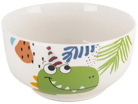 Orion Porcelanowy kubek z miseczką Dino, 0,35 l