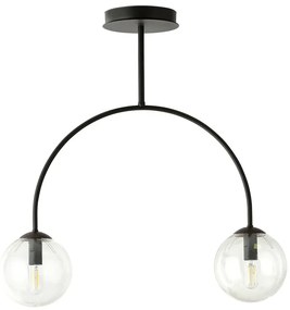 Lampa sufitowa z przezroczystymi kloszami - D114 Inord 4X