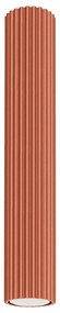 Plafon KARBON 40 ochra czerwona ryflowany SOLLUX  LIGHTING