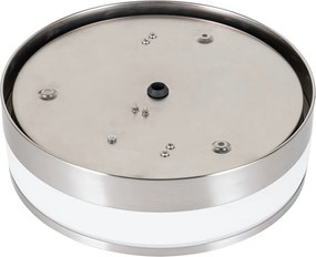 Nowoczesna lampa sufitowa zewnętrzna stalowa 28 cm IP44 - Flavi