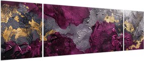 Obraz - Teksturowanie abstrakcji (170x50 cm)