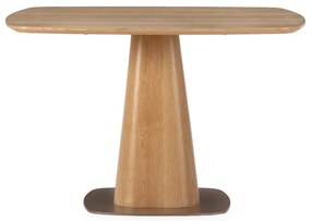 Stół w dekorze dębu 120x120 cm Etel – MOME