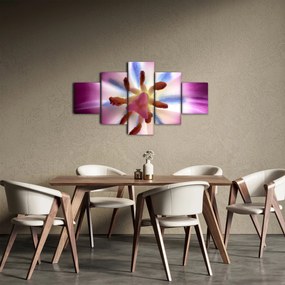 Obraz - Kwiat tulipana w szczegółach (125x70 cm)