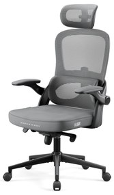 Fotel biurowy, ergonomiczny Diablo V-Light, szary