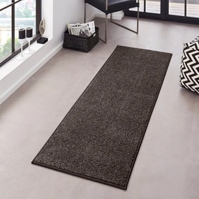 Antracytowy chodnik Hanse Home Pure, 80x200 cm