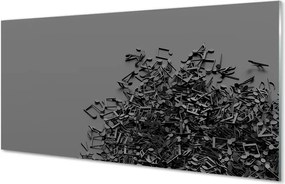 Szklany Panel Harmonijne Nuty