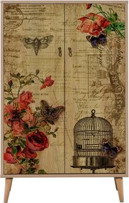 Szafka Mega Sonoma Oak Roses