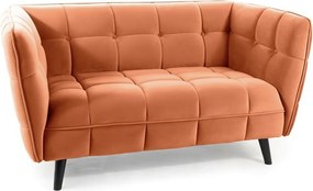 Sofa CASTELLO VELVET 2 cynamonowa