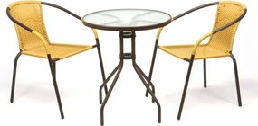 3-częsciowy zestaw mebli ogrodowych