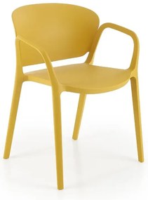 Krzesło K491 musztardowe HALMAR