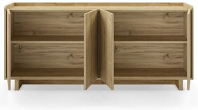 Komoda w dekorze dębu w naturalnym kolorze 180x80x40 cm Daira – Marckeric