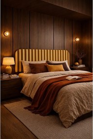 Wezgłowie z aksamitu 160x97 cm EDDIE