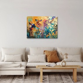 Obraz - Abstrakcyjny obraz natury (70x50 cm)